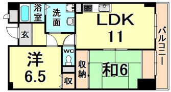 パークサイド酒庄の間取り画像