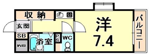 ハビタビリス2の間取り画像