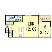 コティ七松町の間取り画像