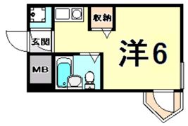 キューブ武庫川VIの間取り画像