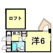 キューブ武庫川6の間取り画像