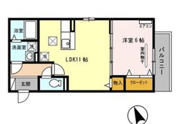 ナイスコート 2の間取り画像