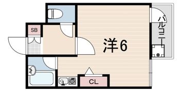 ベルトピア立花3の間取り画像