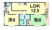 サニーコート伊丹の間取り画像