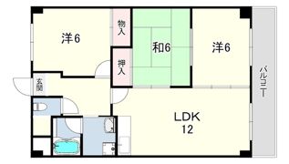 フルール南鈴原の間取り画像