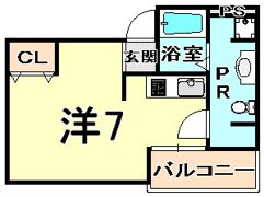 エスペランサ伊丹の間取り画像