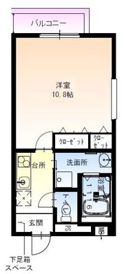 フジパレス尼崎ガーデン5番館の間取り画像