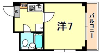 ハピネス王子公園の間取り画像