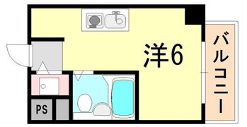 ハーバーヒル大倉山の間取り画像