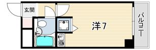 ダイアパレス王子公園の間取り画像
