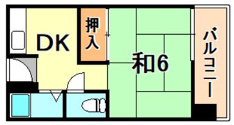 グリーンマンションの間取り画像