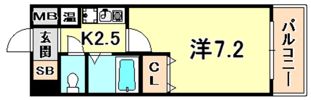 エスリード三宮の間取り画像
