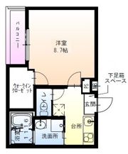 フジパレス立花駅北の間取り画像