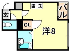 平野エスペランスの間取り画像
