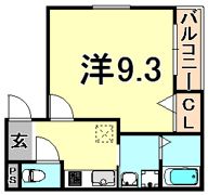 ONLYONE塚口1番館の間取り画像
