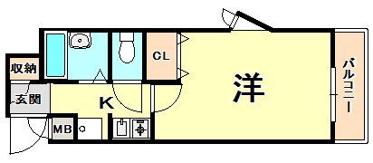 ヴェルディ神戸の間取り画像