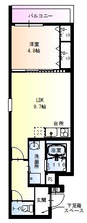 フジパレス南塚口6番館の間取り画像