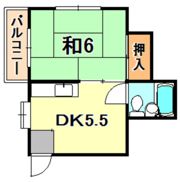 第一ハイツの間取り画像