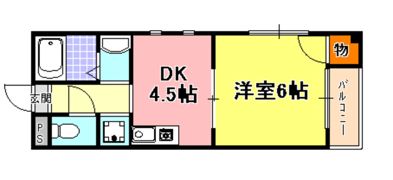 Y’S KOBEの間取り画像