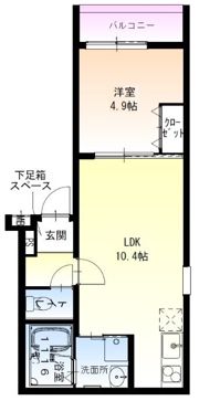 フジパレス東園田公園の間取り画像