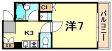 ドミール橘の間取り画像