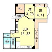 サンクラッソ阪急六甲駅前EASTの間取り画像