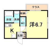 フランセ・パリーの間取り画像