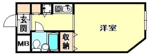 ロマネスク六甲第IIの間取り画像