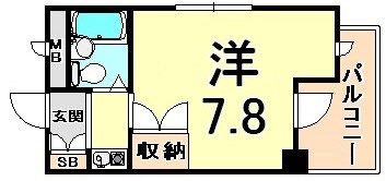 ジョイフル北武庫之荘の間取り画像