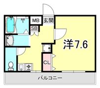 ラ・ポールFの間取り画像