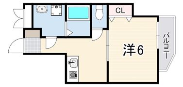 シーガ兵庫の間取り画像