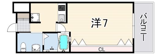 W.O.B.ROKKOHMICHIの間取り画像
