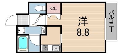 エルスタンザ塚口本町の間取り画像