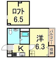 ルシエルの間取り画像