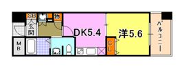 サムティ三宮レガニールの間取り画像