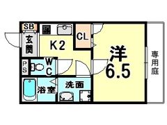 クレール・トキワの間取り画像