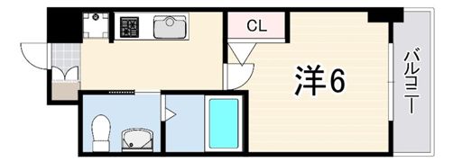 エステムプラザ神戸西IVインフィニティの間取り画像