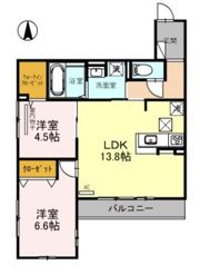 D-room南塚口の間取り画像