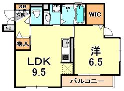 D-room高羽の間取り画像