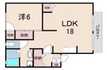 ノースフラッツの間取り画像