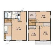 OAK WAVE Dの間取り画像