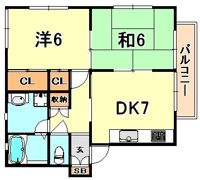 リバーサイドハイツの間取り画像