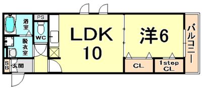 エスポワールの間取り画像