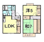 ハイツ氏丸の間取り画像