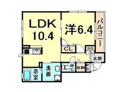 ブランメゾン五反田3の間取り画像