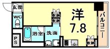 ベルファース尼崎の間取り画像