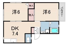 サンライズ立花ハイツの間取り画像