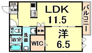 プロヴァンス コートの間取り画像