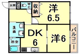 ハーモニーYMの間取り画像