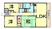 トレビアン華の間取り画像